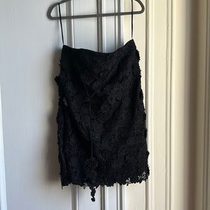 Black zimmermann flower dress